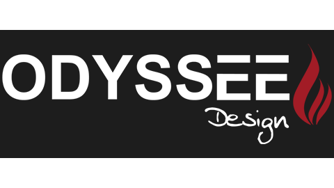 Logo d'ODYSSEE, fournisseur de poêles à bois de haute qualité.
