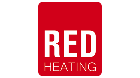 Logo de RED, fournisseur de poêles à bois de haute qualité.