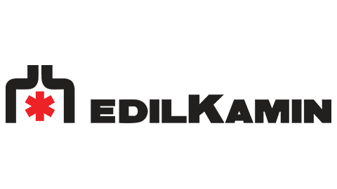 Logo de EDIL KAMIN, fournisseur de poêles à bois de haute qualité.