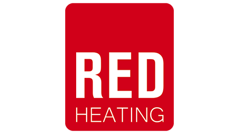 Logo de RED, fournisseur de poêles à bois de haute qualité.